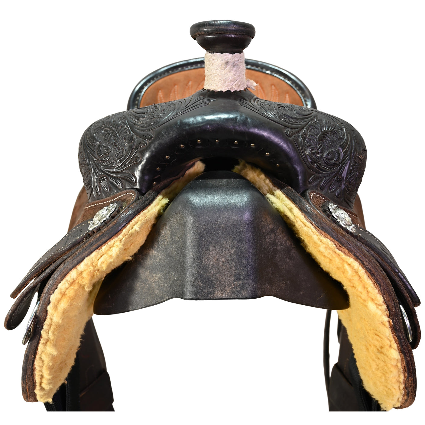 Used 14.25" CV Roping Saddle