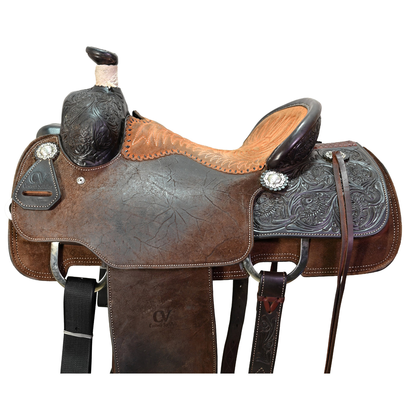 Used 14.25" CV Roping Saddle
