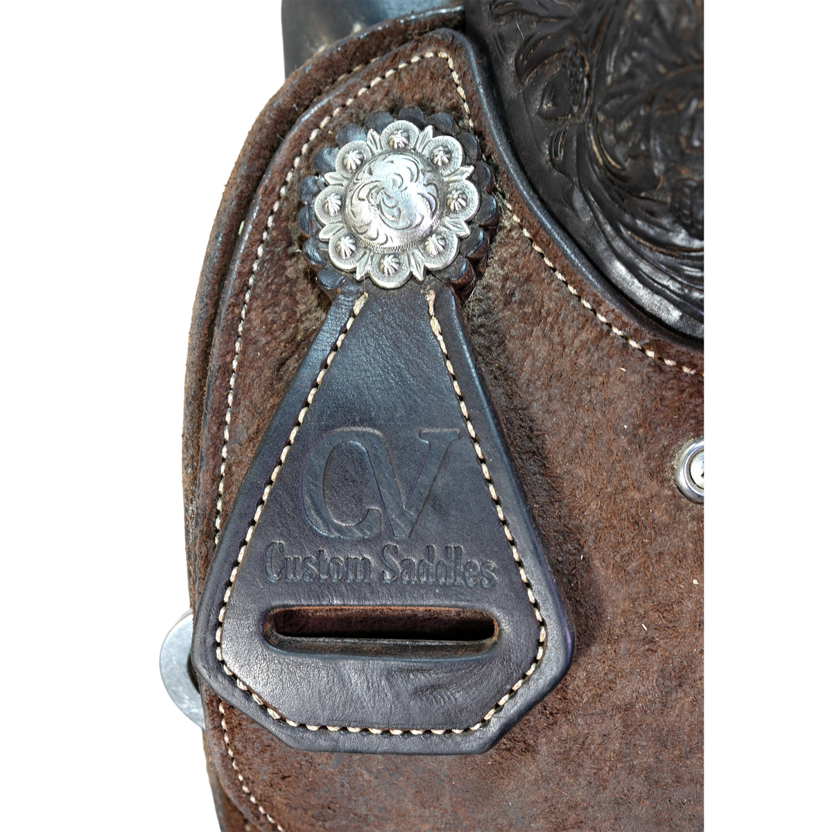 Used 14.25" CV Roping Saddle