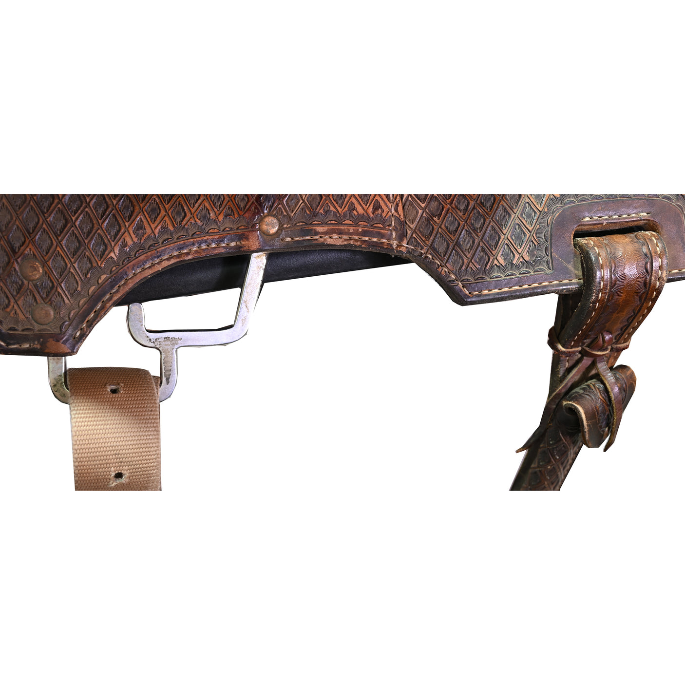 SOLD! Used 14.25" Double J Pursuit Flex Barrel Racing Saddle