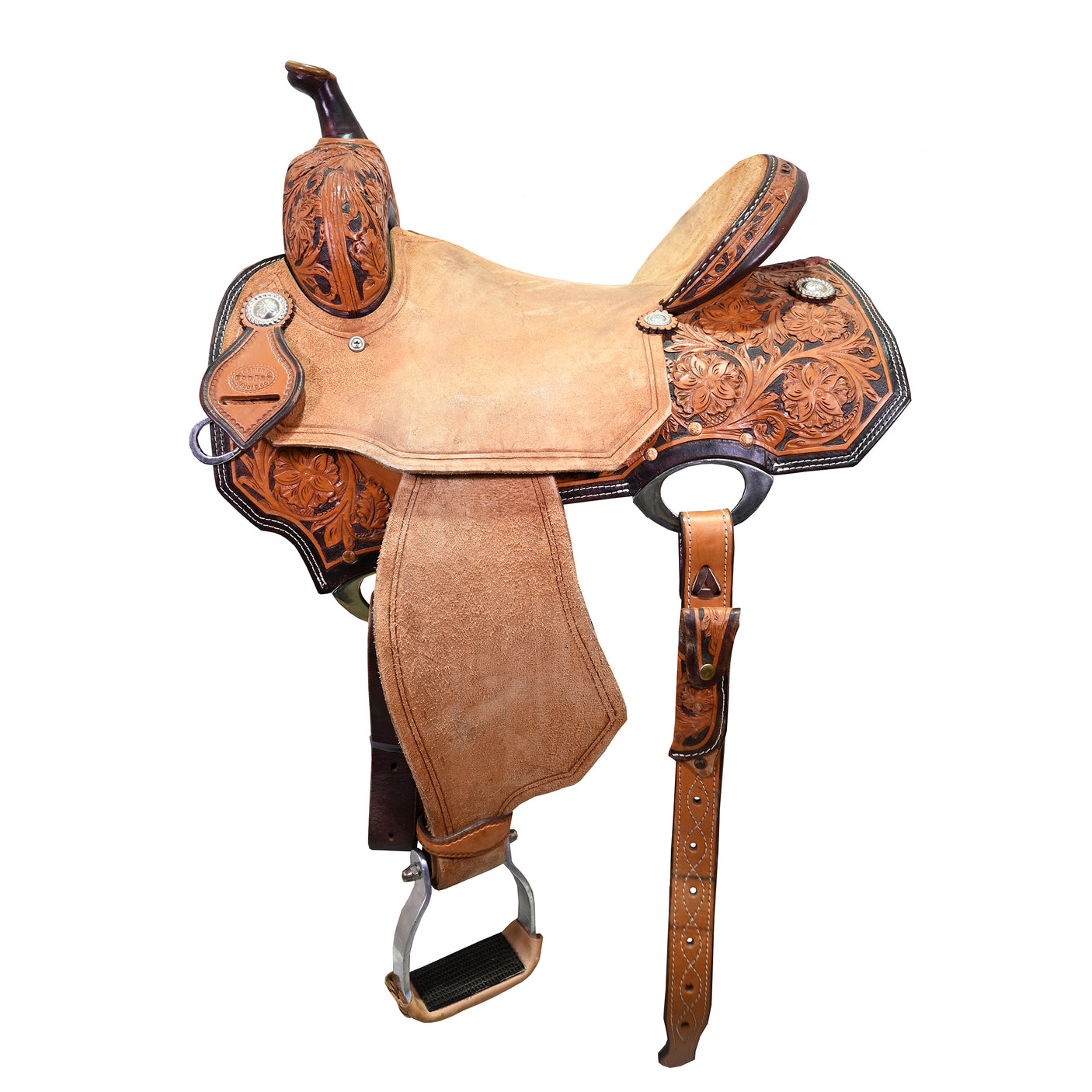 SOLD! Used 14.5" Corriente Barrel Racing Saddle