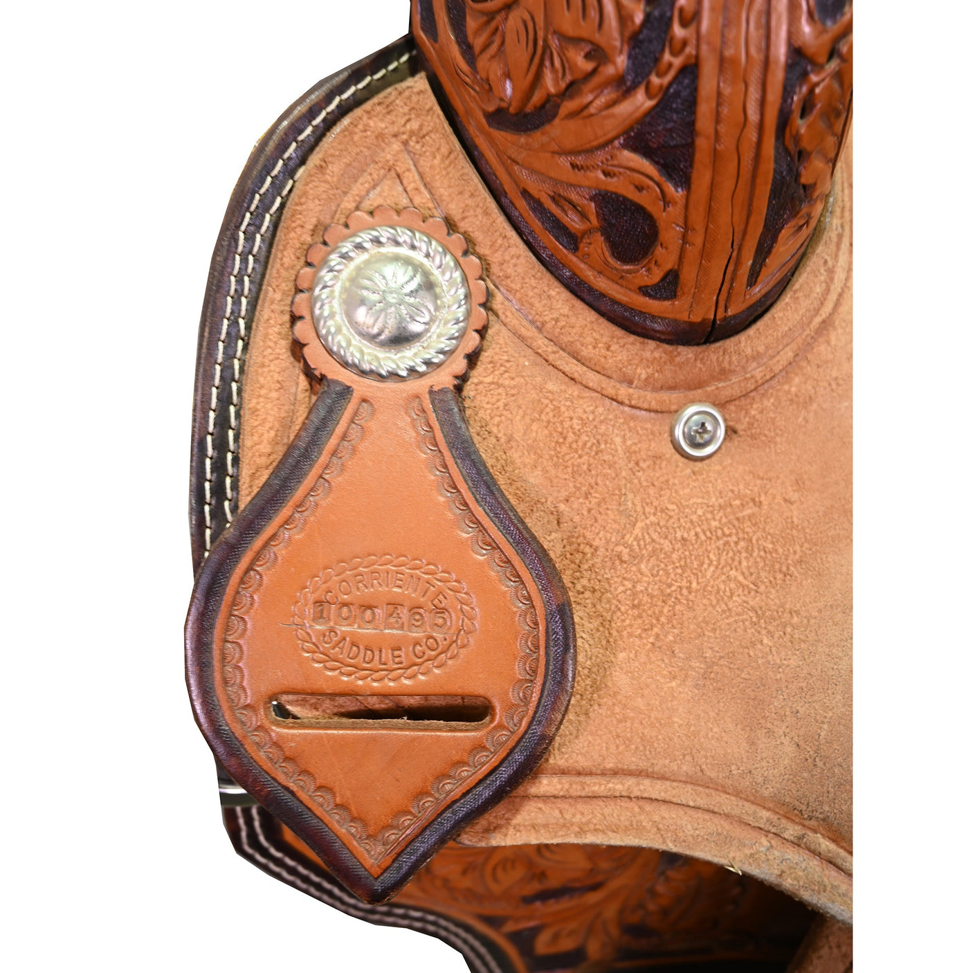 SOLD! Used 14.5" Corriente Barrel Racing Saddle