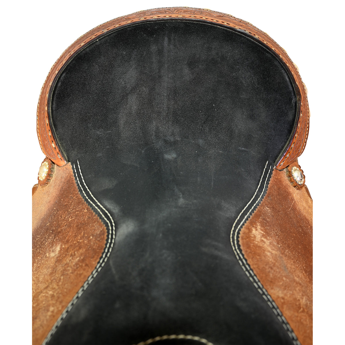 Used 14.5" DHS Barrel Racing Saddle