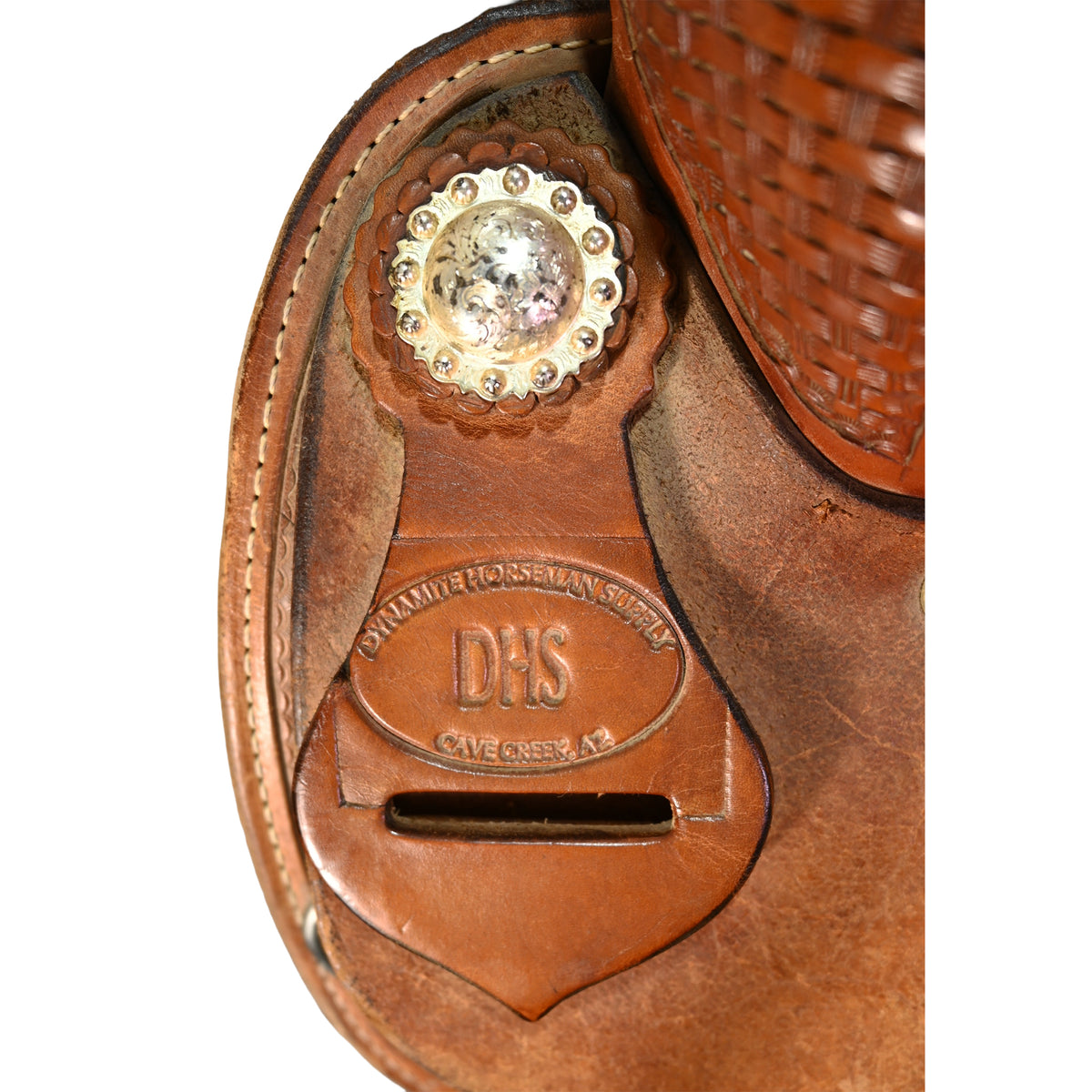 Used 14.5" DHS Barrel Racing Saddle