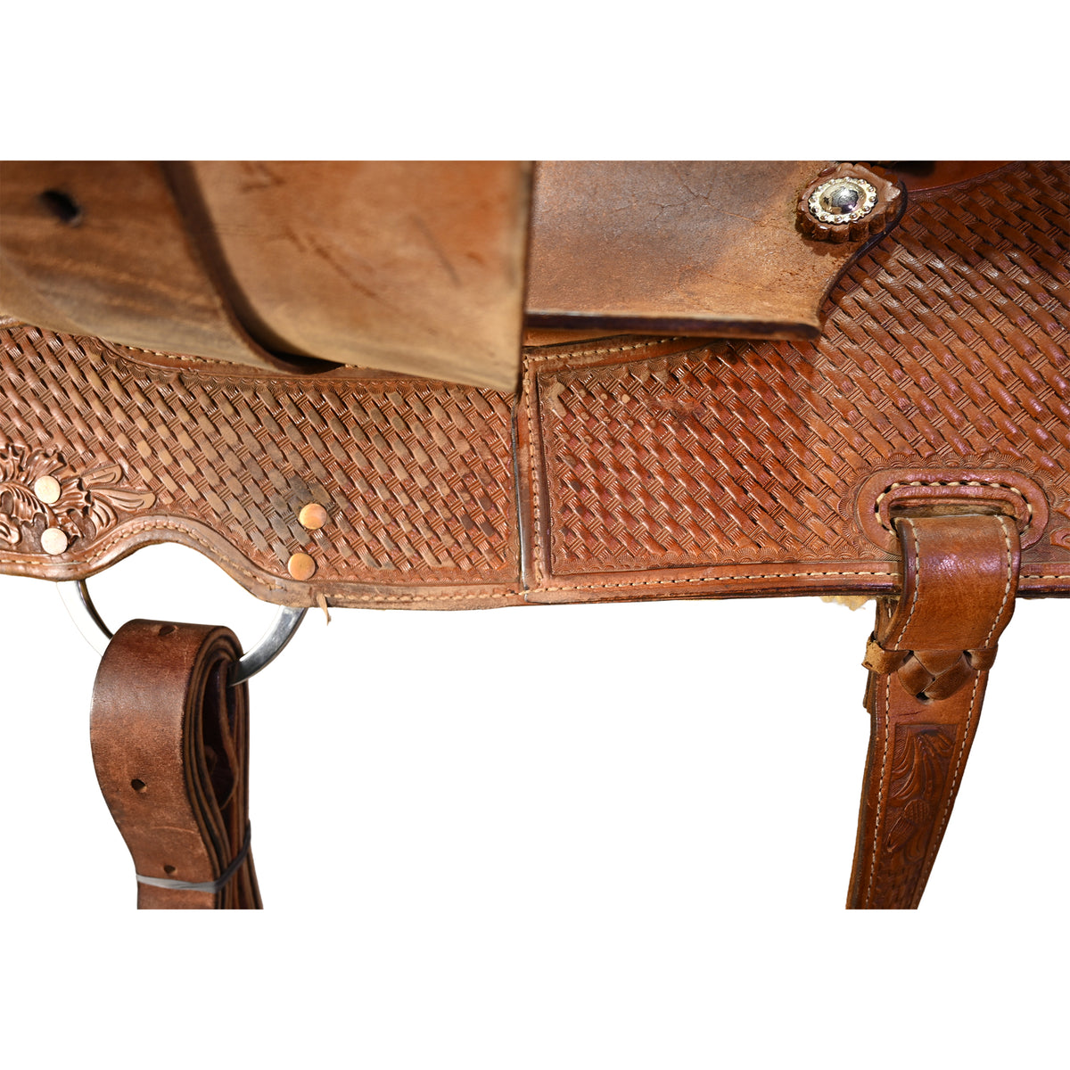 Used 14.5" DHS Barrel Racing Saddle