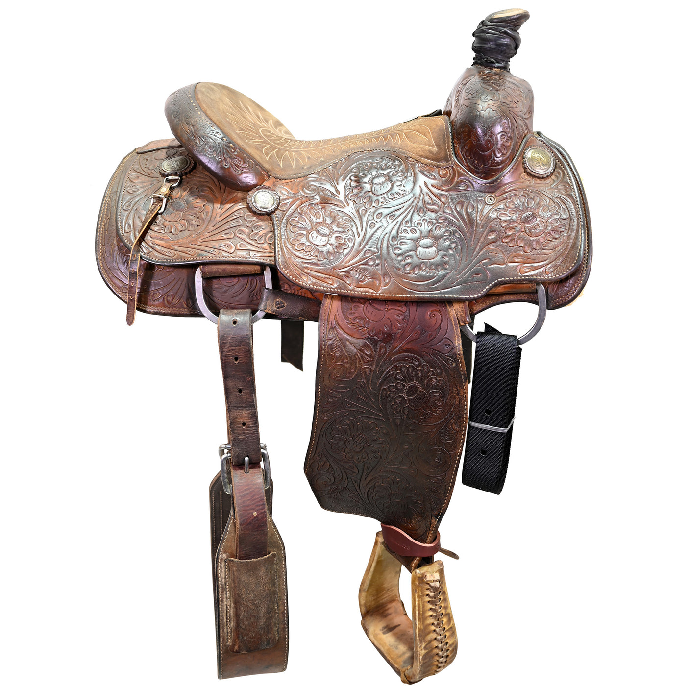 Used 14.5" John David Rule National Saddlery Roping Saddle