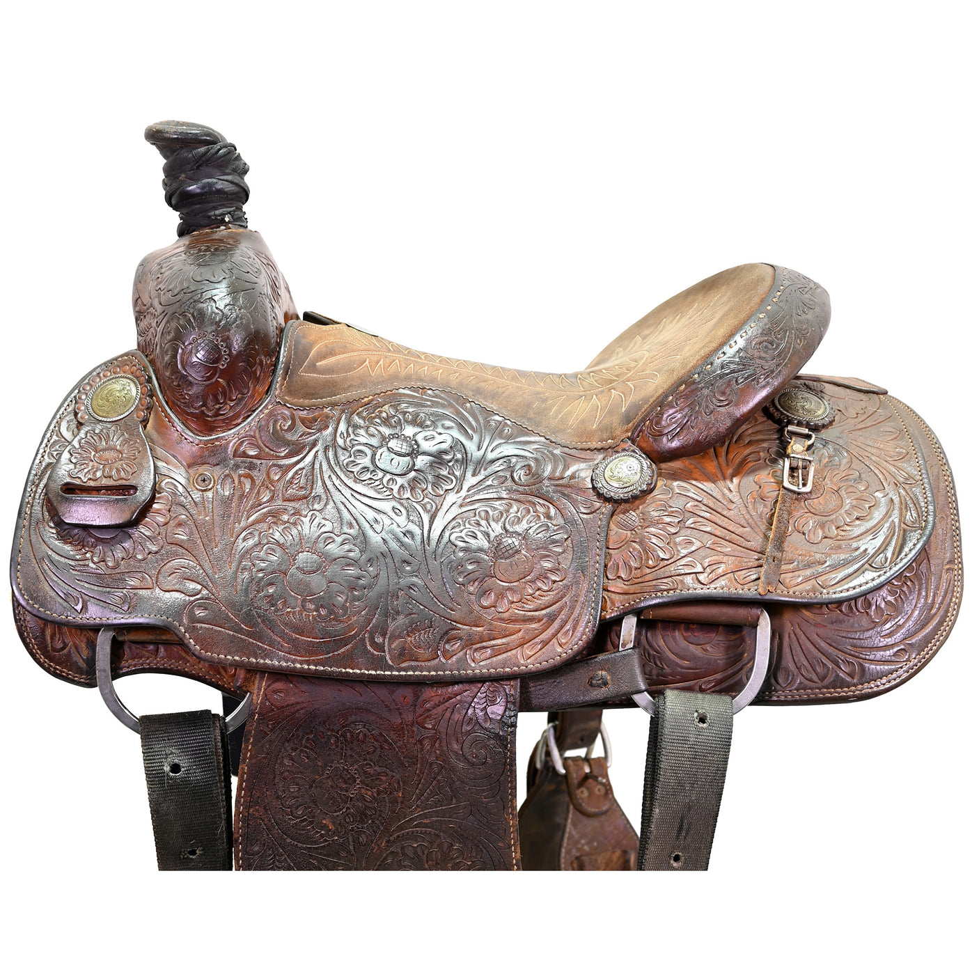 Used 14.5" John David Rule National Saddlery Roping Saddle
