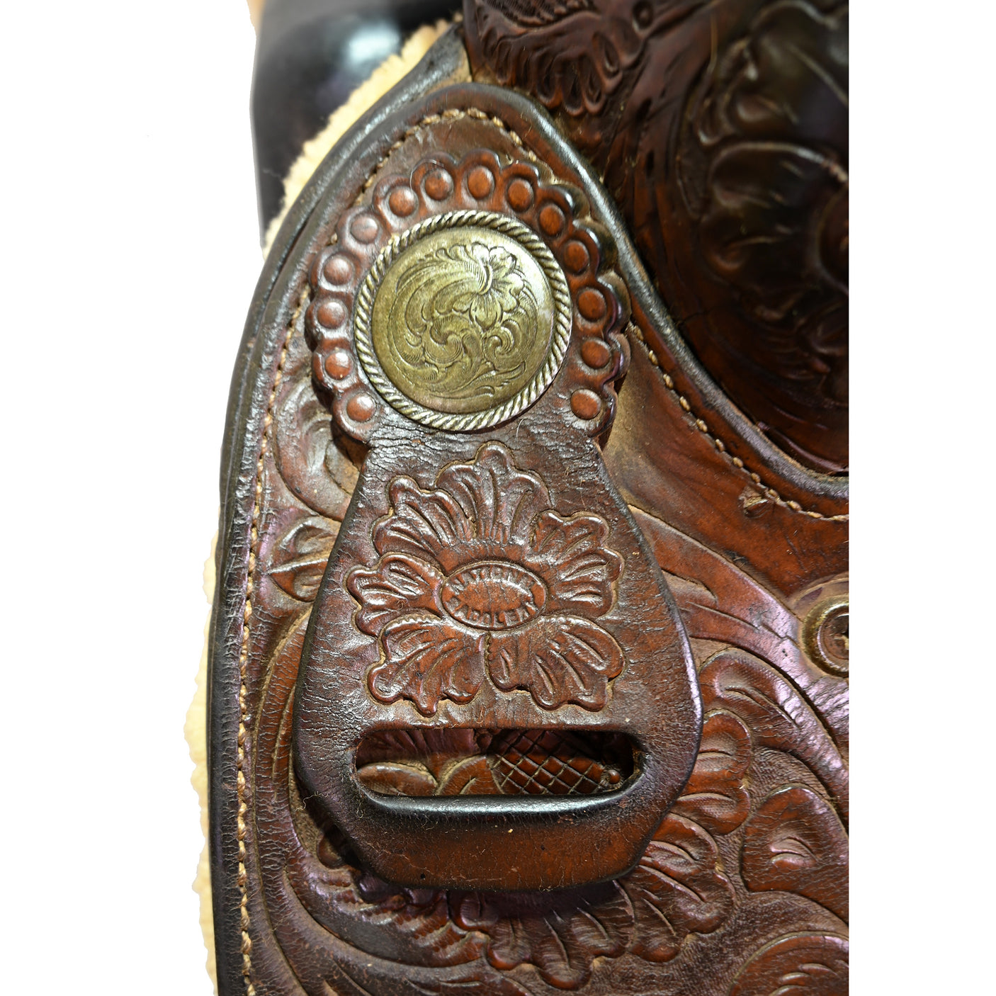 Used 14.5" John David Rule National Saddlery Roping Saddle