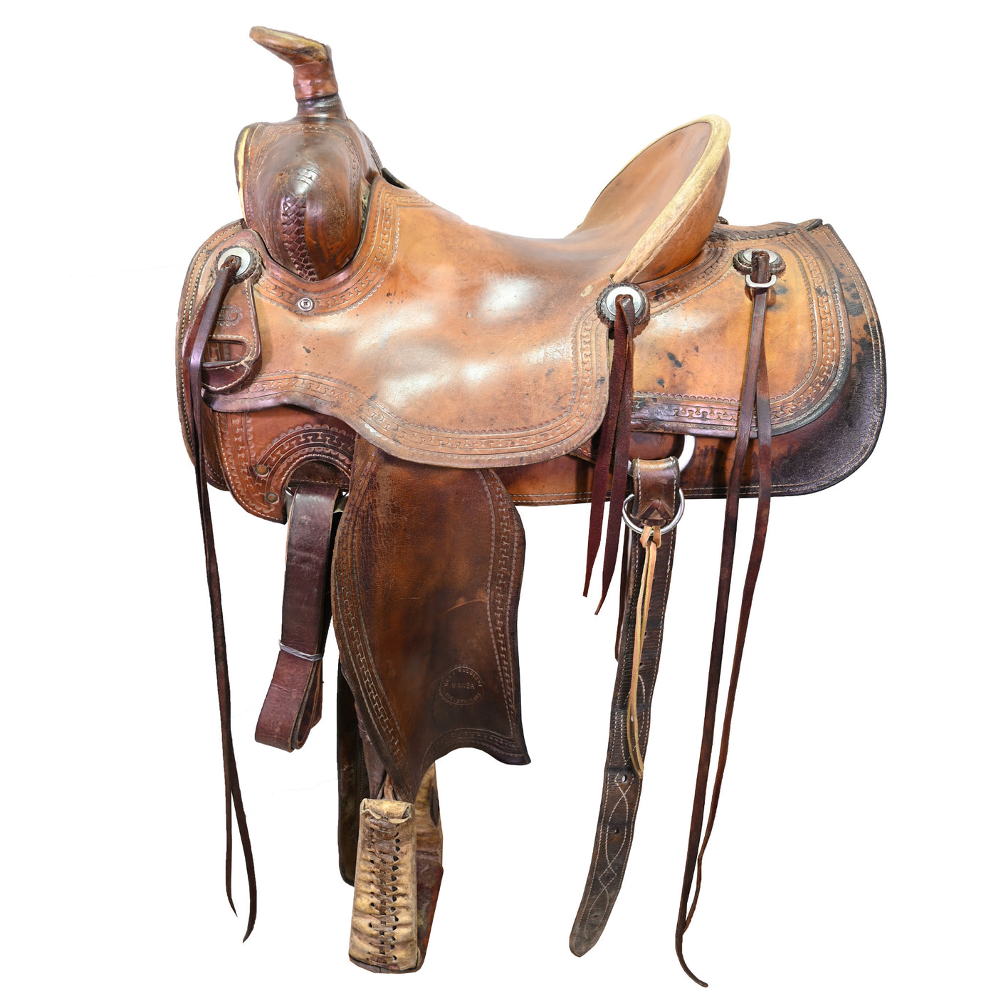 Used 14.5" Matt Hunn Ranch Saddle