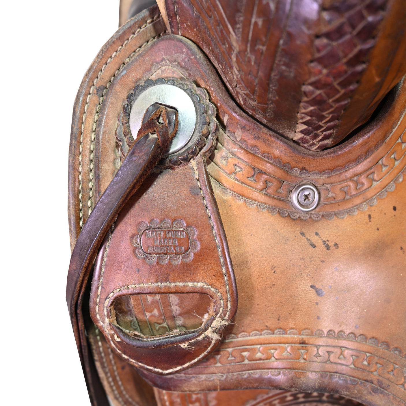 Used 14.5" Matt Hunn Ranch Saddle