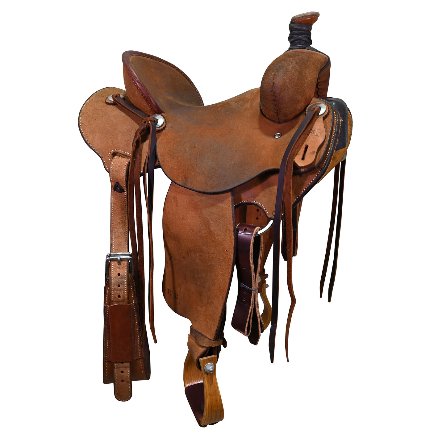 Used 14.5" R Bar B Ranch Saddle