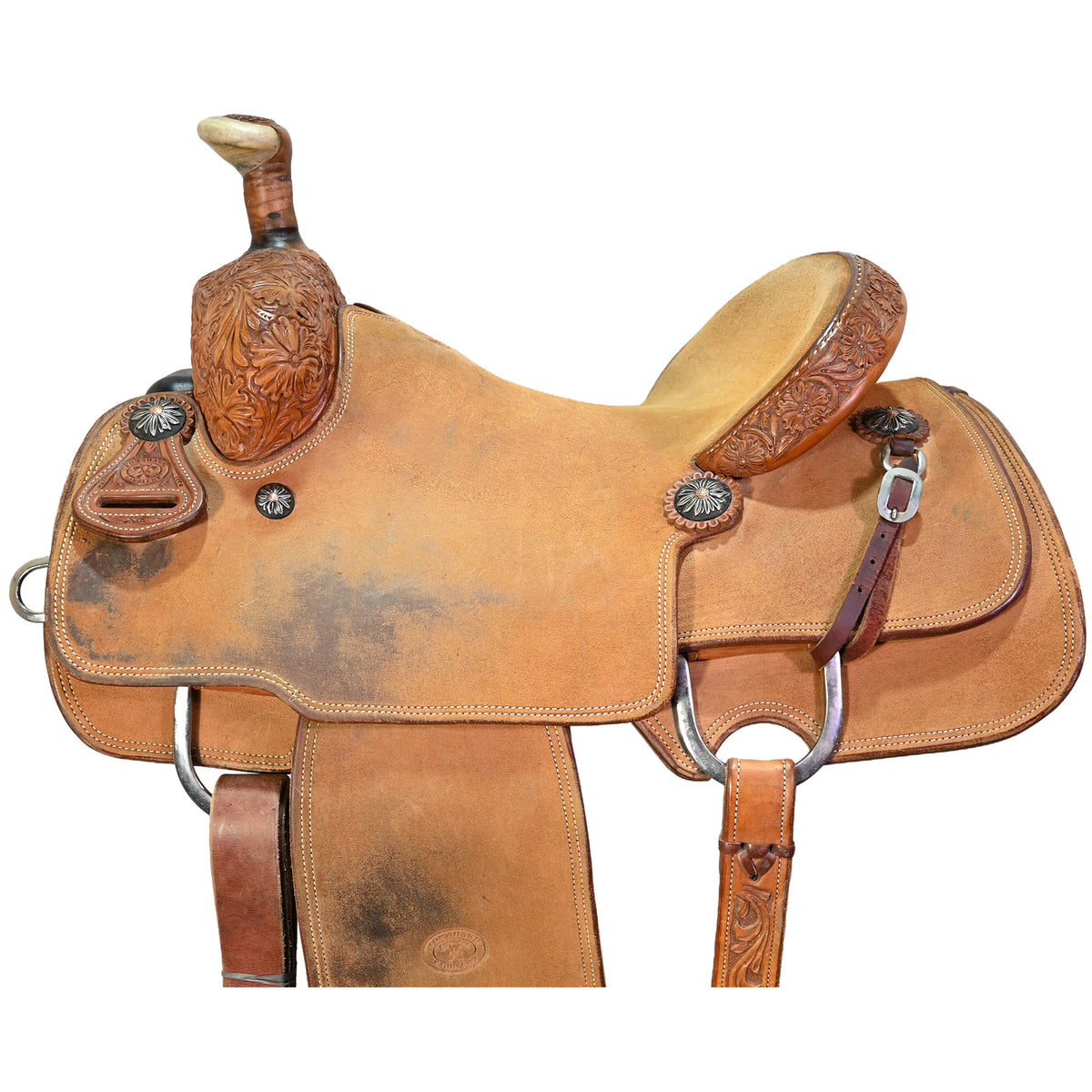 Used 14.5" Tomahawk Team Roping Saddle