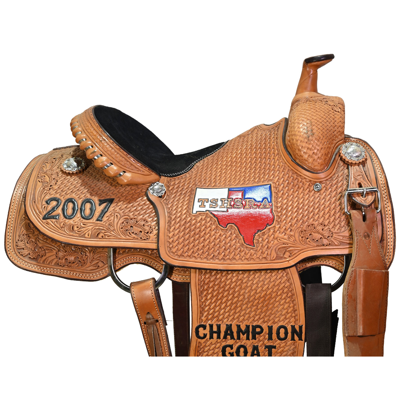 Used 14.5" Twister Trophy Team Roping Saddle