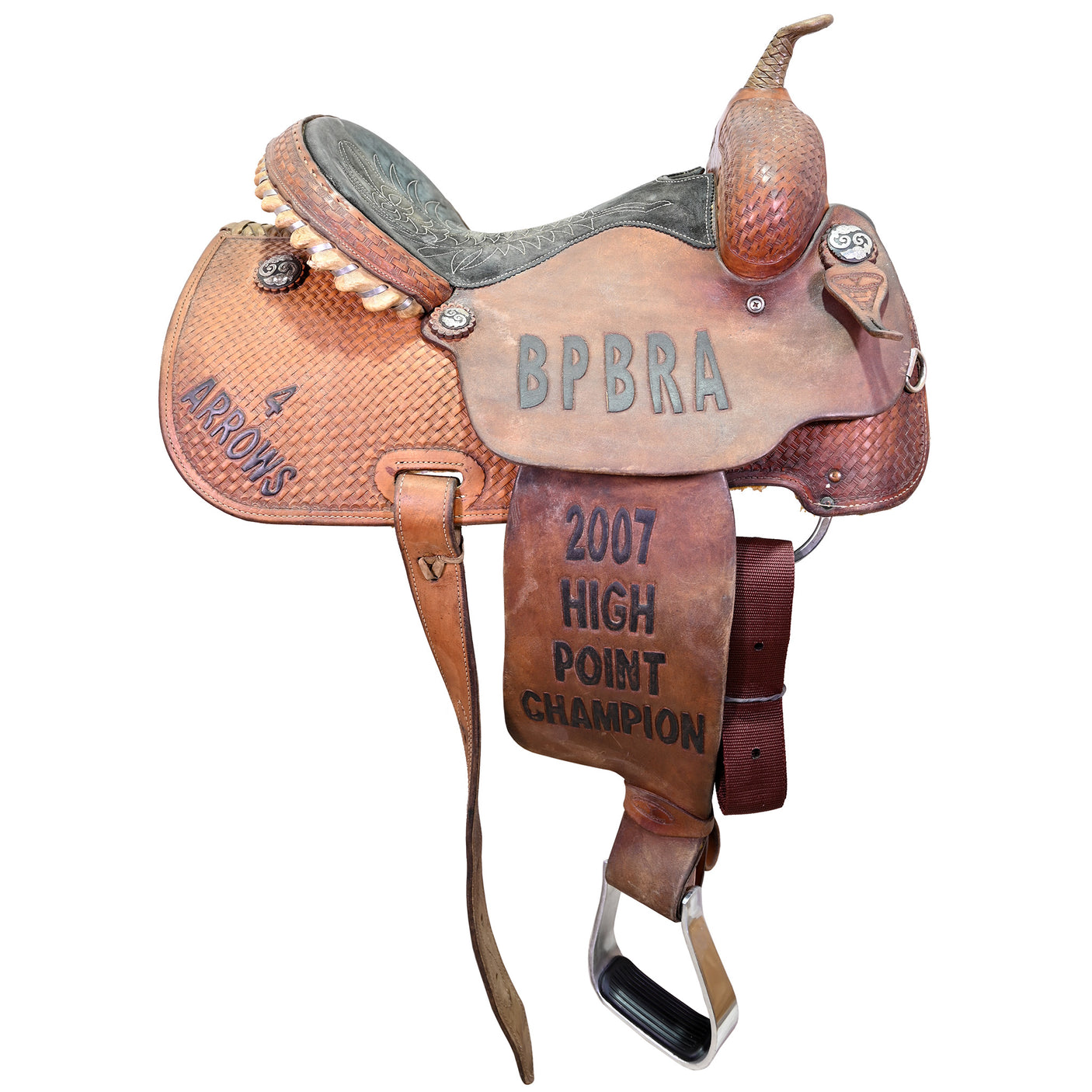 Used 14" Cowboy Classic Trophy Barrel Racing Saddle