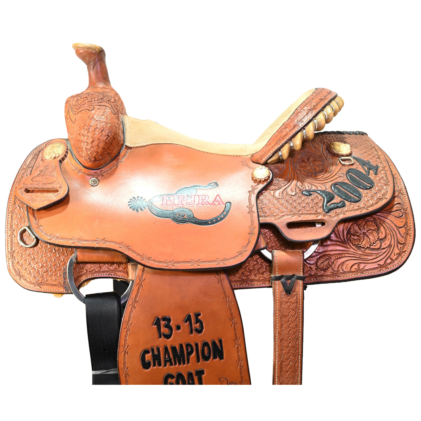 Used 14" Cowboy Classic Trophy Team Roping Saddle