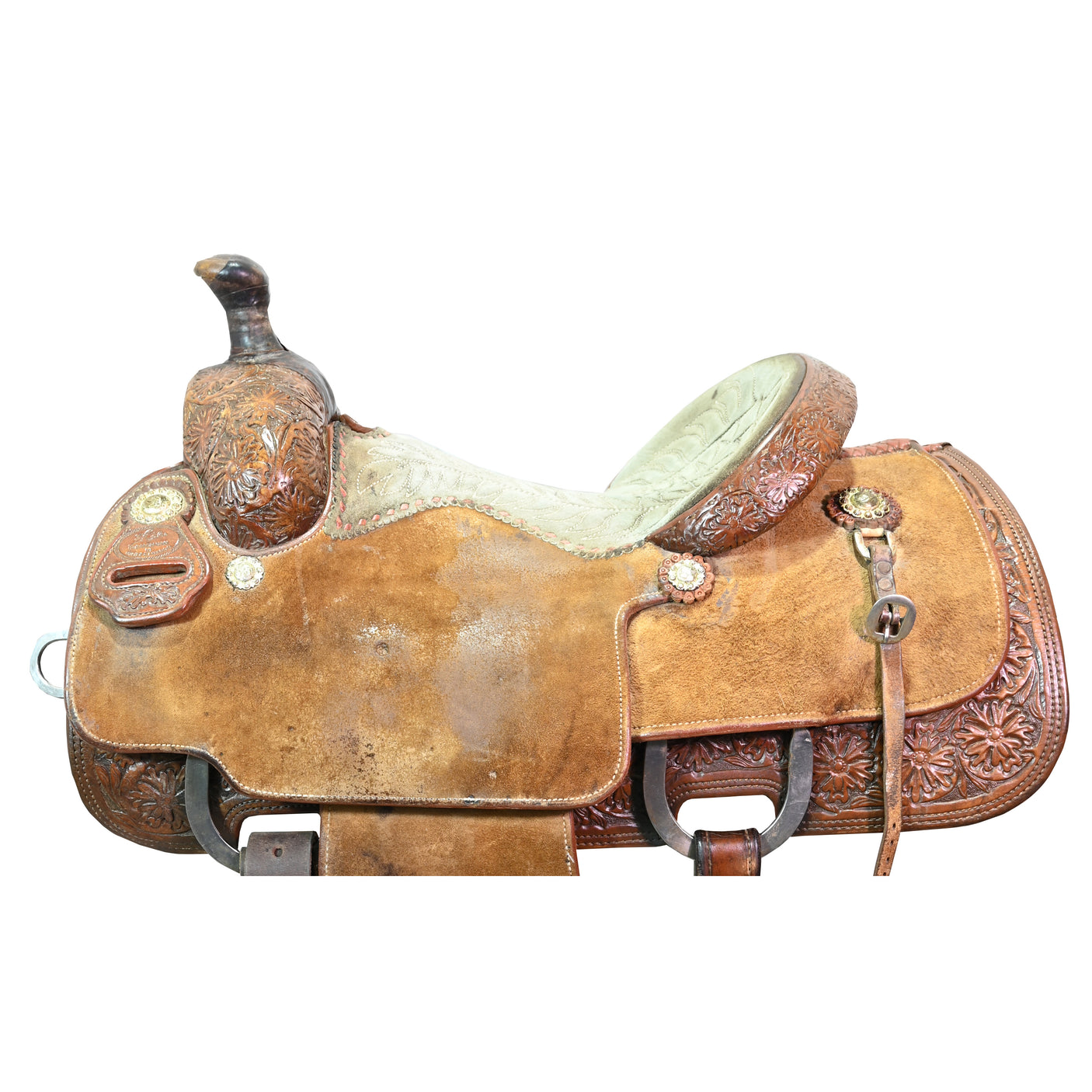 Used 14" FC Selas Calf Roping Saddle