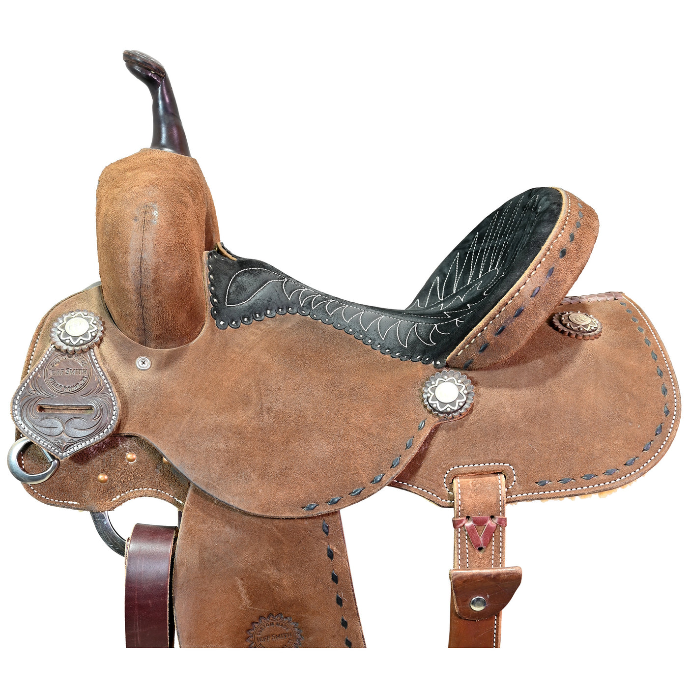Used 14" Jeff Smith Barrel Racing Saddle
