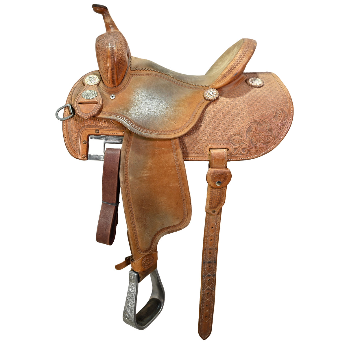 Used 14" Martin Barrel Racing Saddle