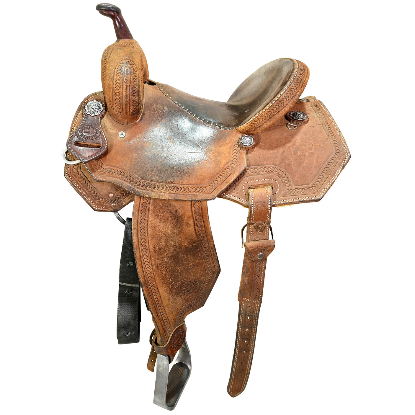 SOLD! Used 13.5" Robbie Phillips Barrel Racing Saddle