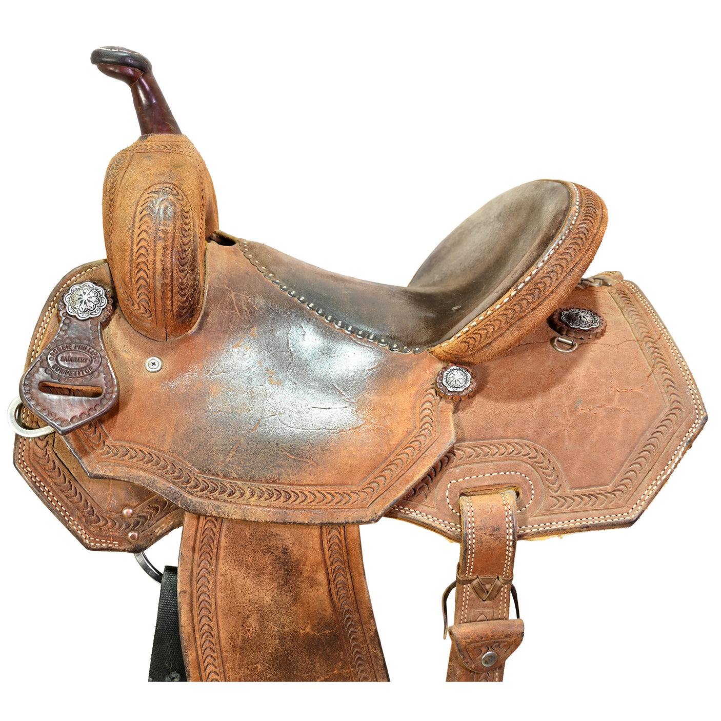 SOLD! Used 13.5" Robbie Phillips Barrel Racing Saddle