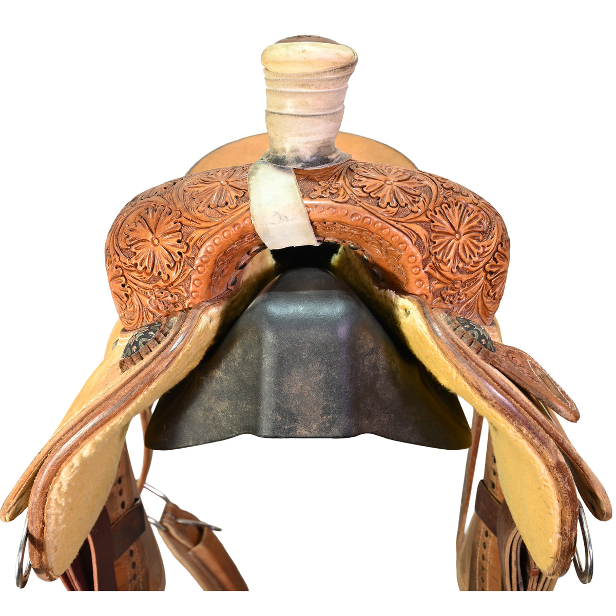 Used 14" Tomahawk Team Roping Saddle