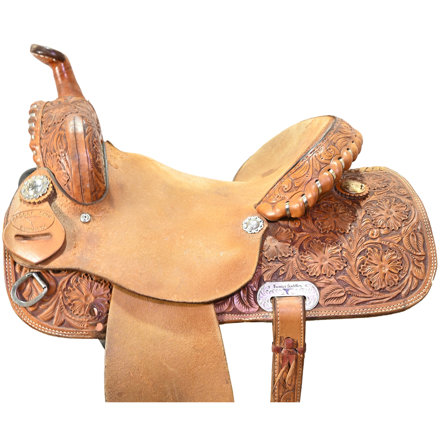 Used 14" Twister Barrel Racing Saddle