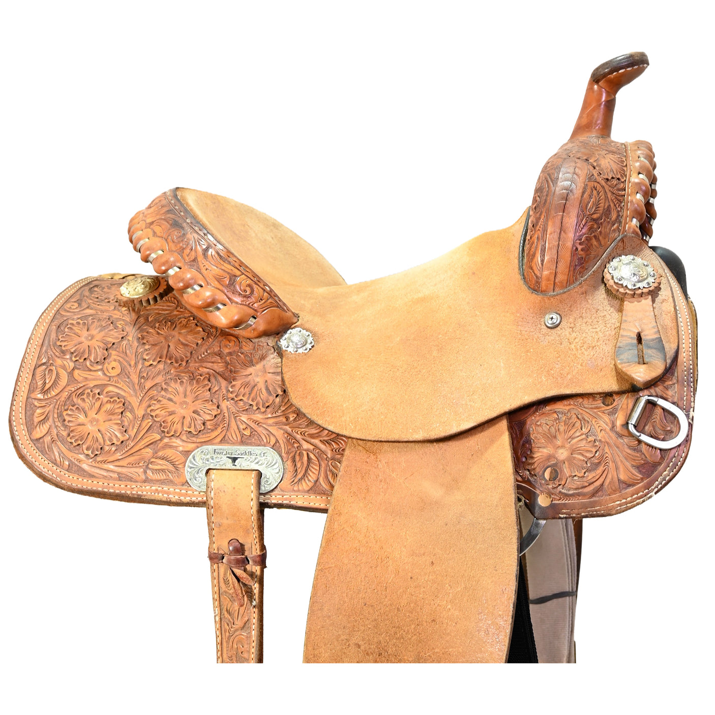 Used 14" Twister Barrel Racing Saddle