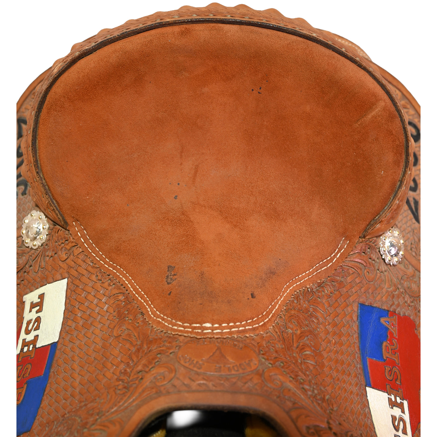 Used 14" Twister Trophy Team Roping Saddle