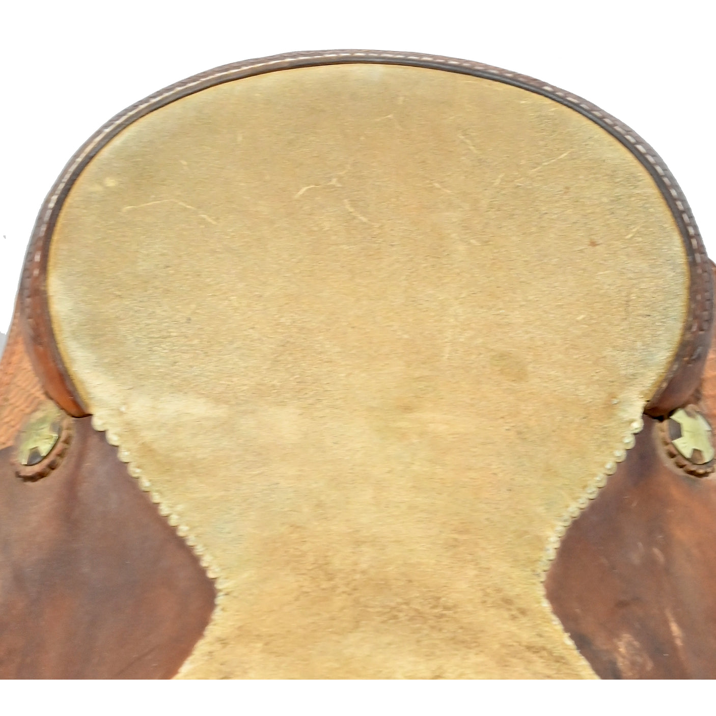 Used 15" Carson River Bar M Team Roping Saddle