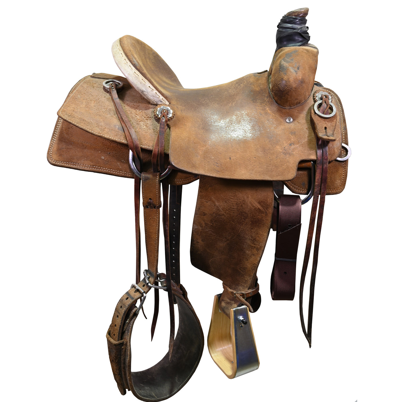 SOLD! Used 15.5" Coolhorse Ranch Roping Saddle