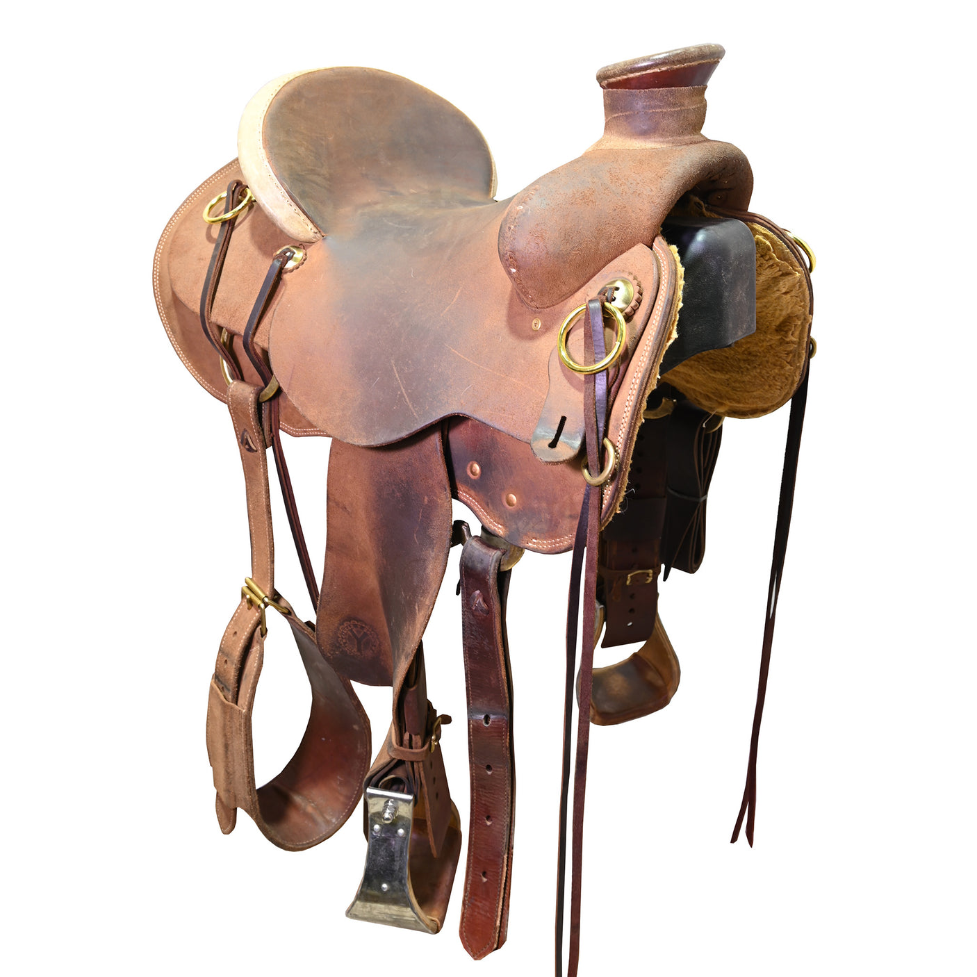 SOLD! Used 15.5" Circle Y Plains Ranch Saddle