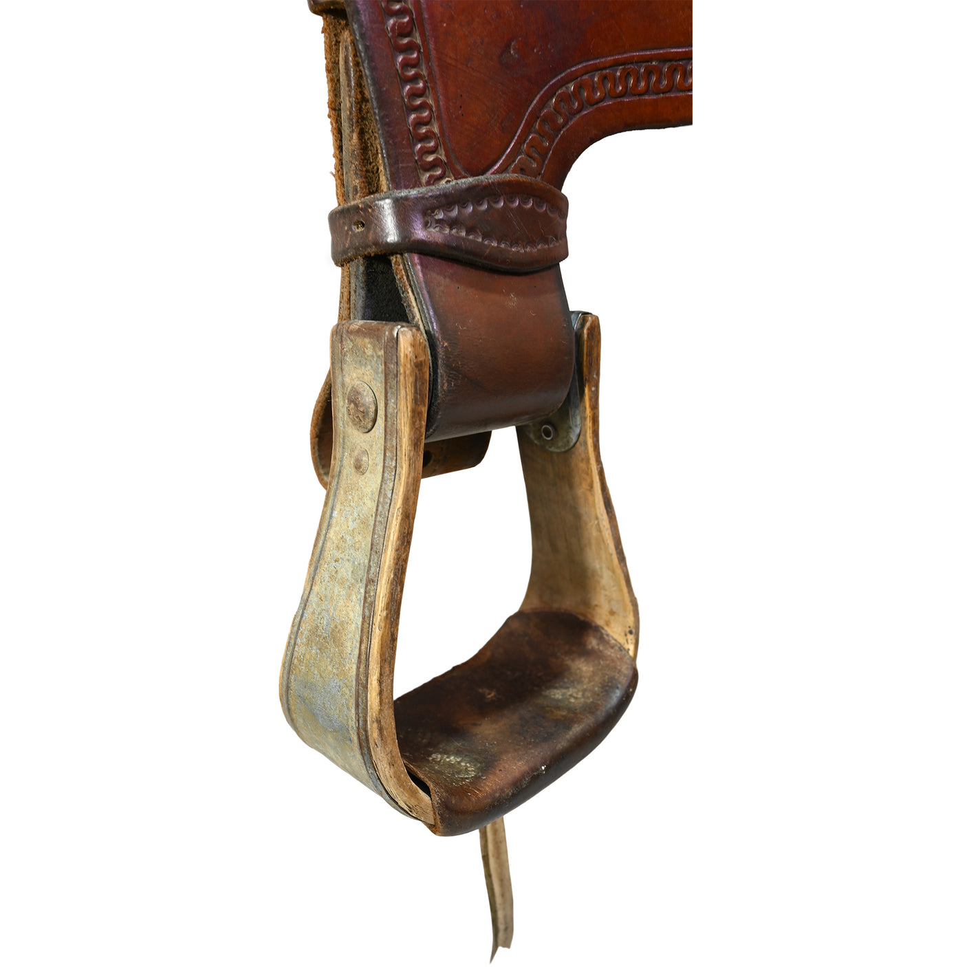 Used 15.5" Corriente Trophy Team Roping Saddle