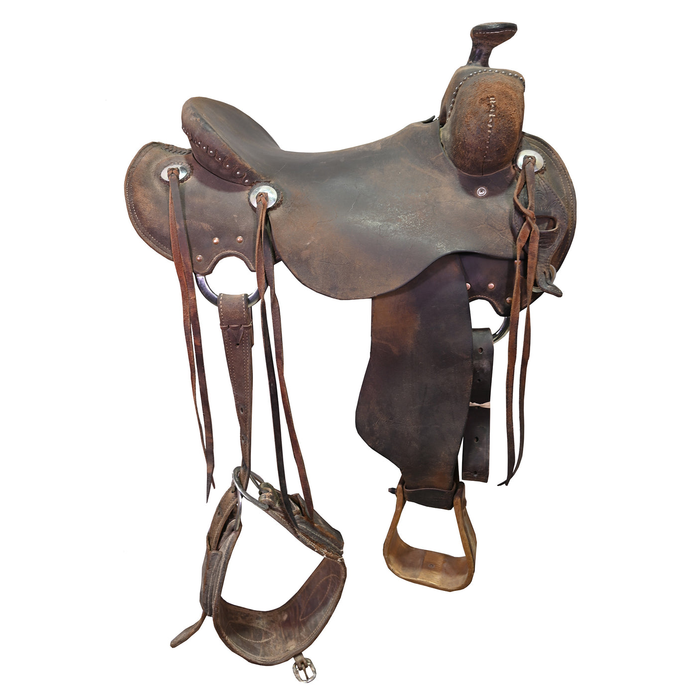 SOLD! Used 15.5" Jeff Smith Cowboy Collection Ranch Saddle