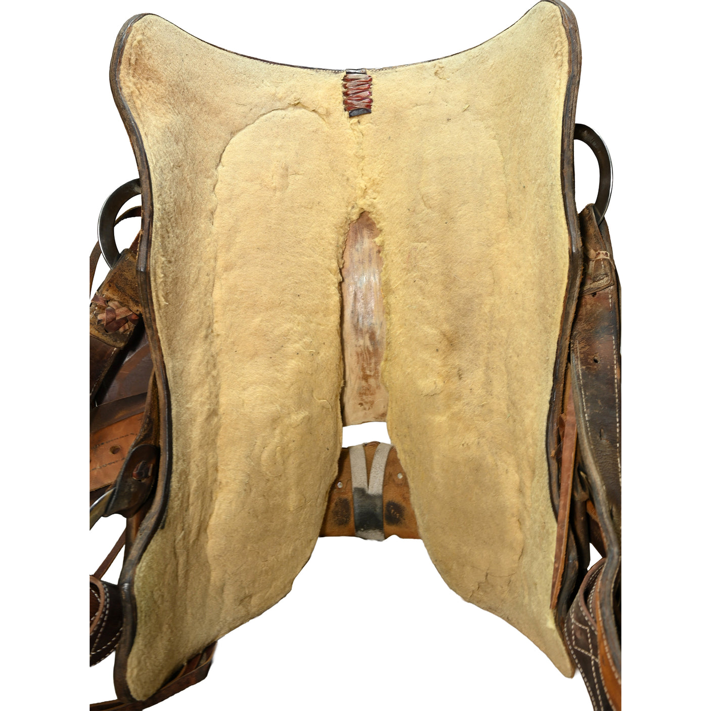 Used 15.5" Luke Lane Ranch Roping Saddle