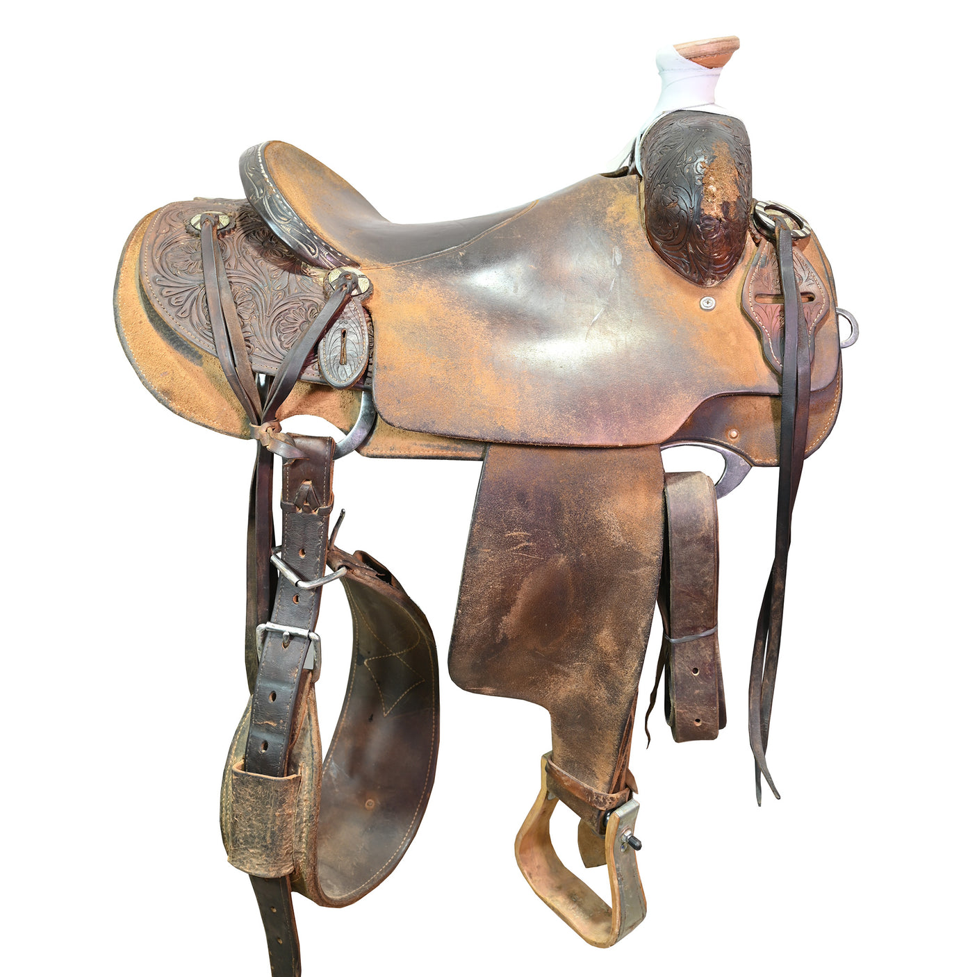 Used 15.5" Cactus Ranch Saddle