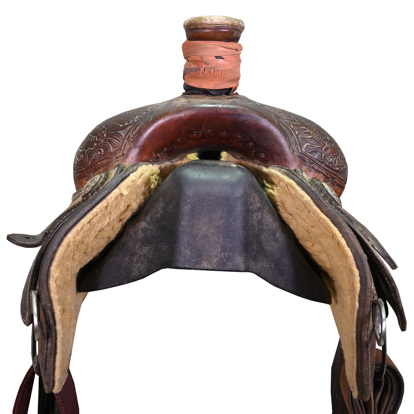 Used 15" Cactus Team Roping Saddle