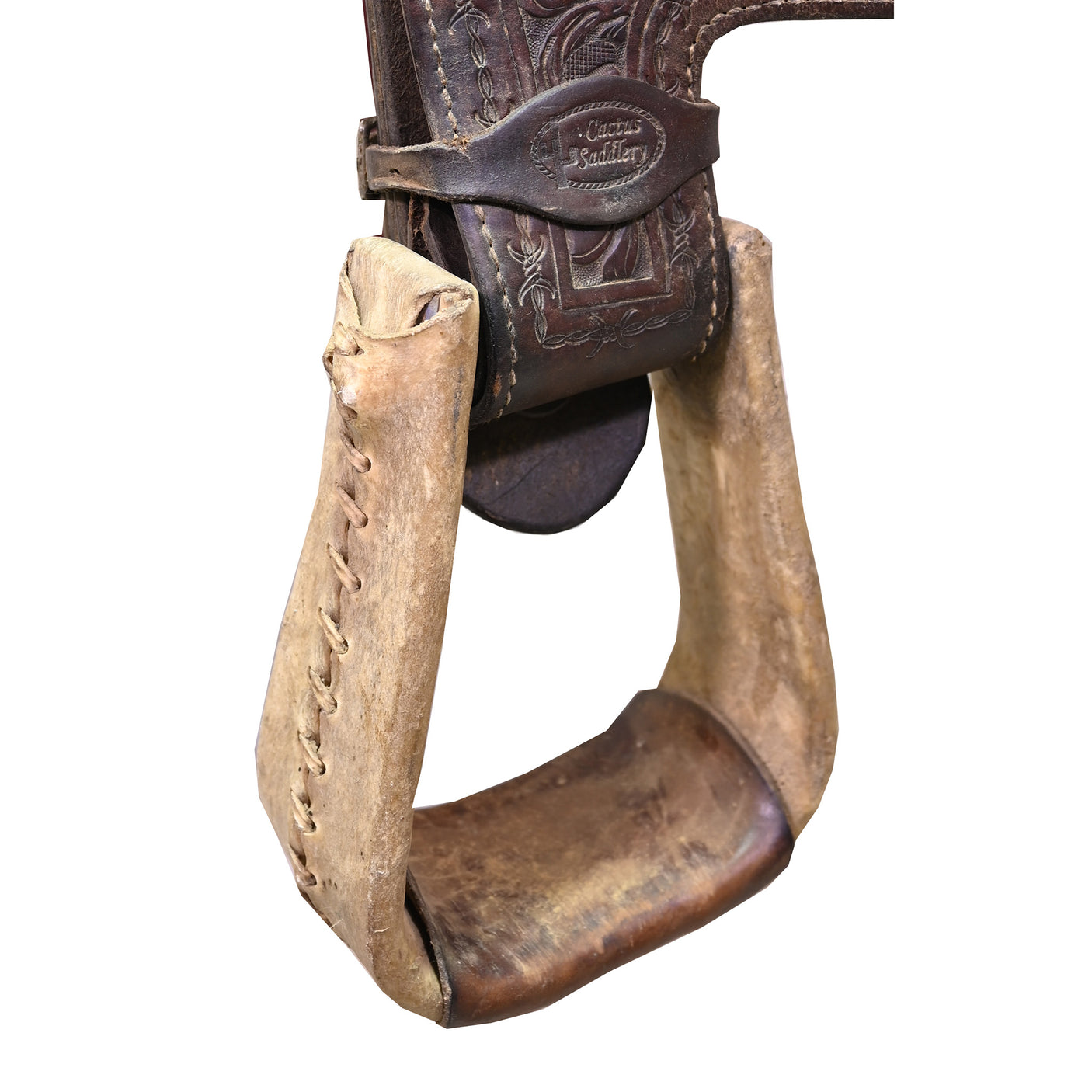 Used 15" Cactus Team Roping Saddle