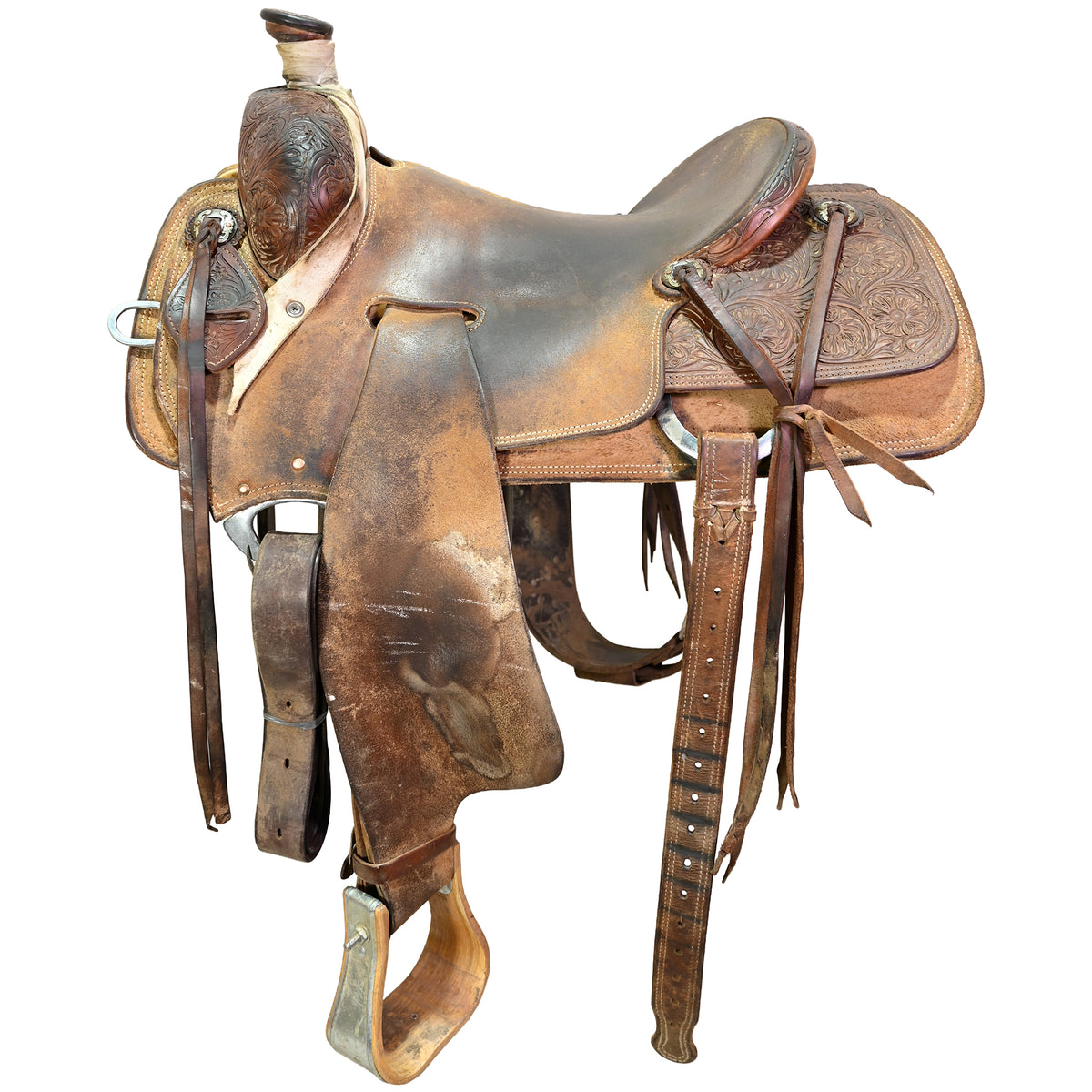 Used 15.5" Cactus Ranch Saddle