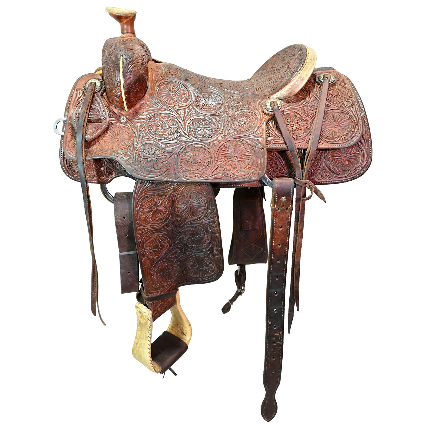 SOLD! Used 15.5" Cactus Ranch Saddle