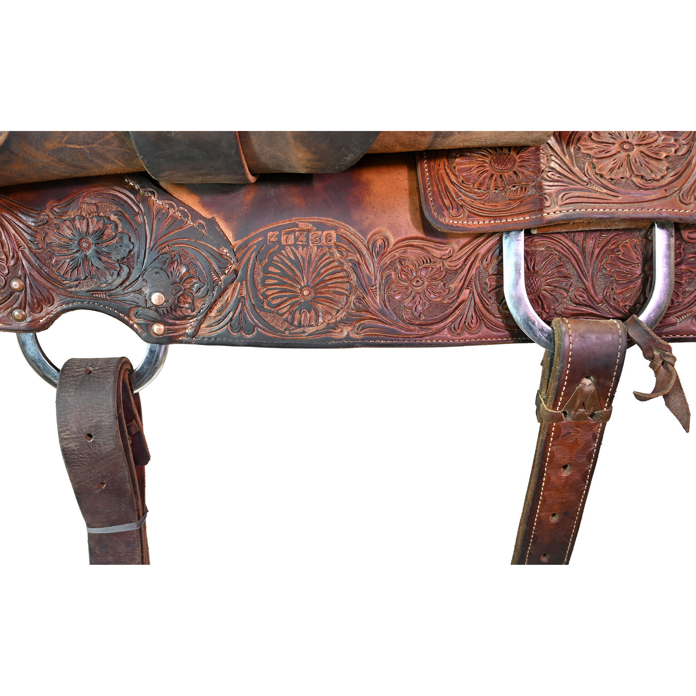 SOLD! Used 15.5" Cactus Ranch Saddle