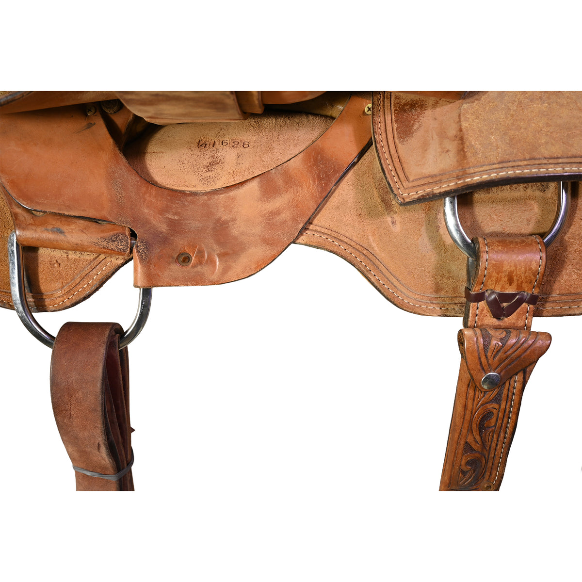 Used 15.5" Truth Qualifier Team Roping Saddle