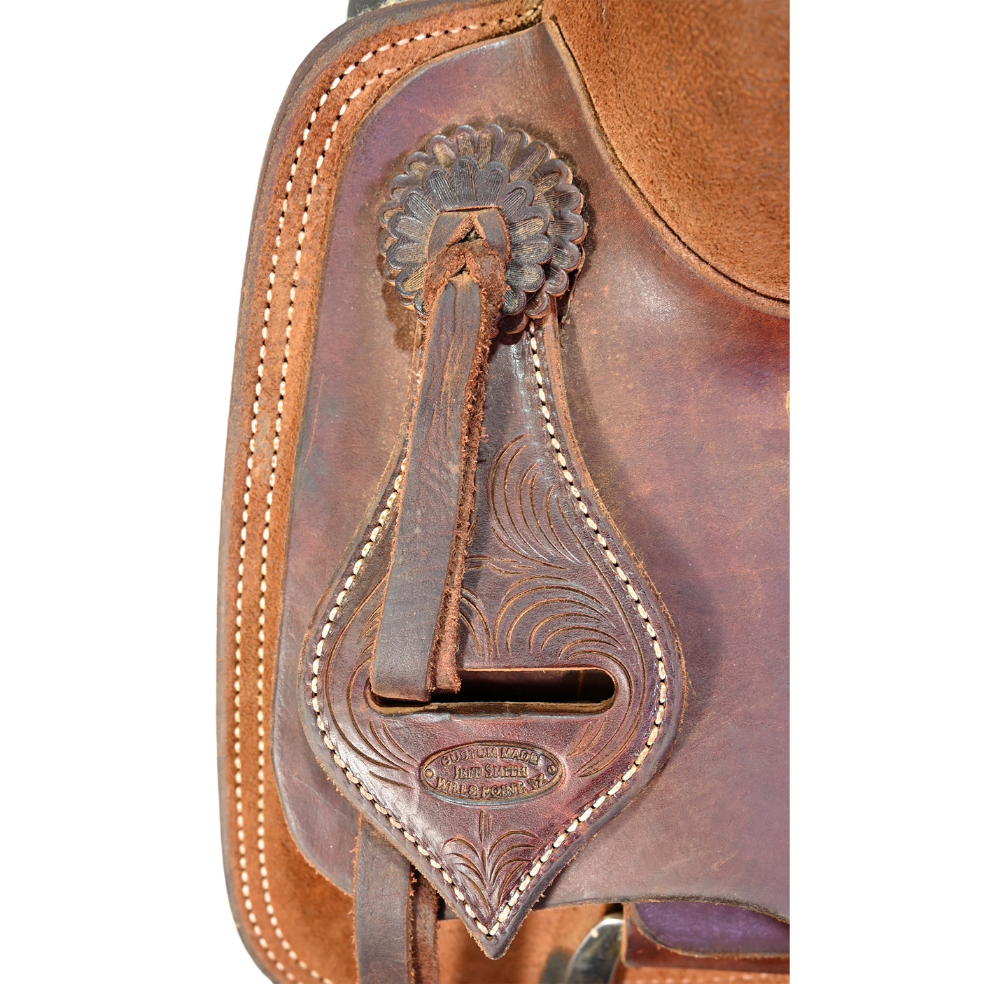 Used 15.75" Jeff Smith Cowhorse Saddle