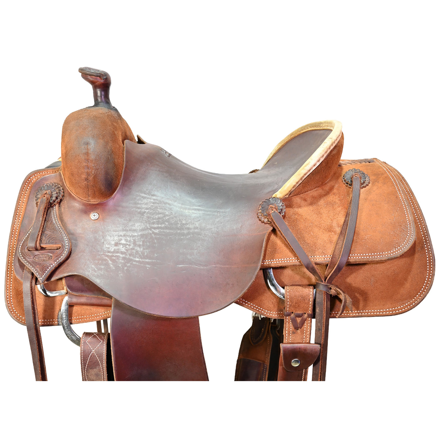 Used 15.75" Jeff Smith Cowhorse Saddle