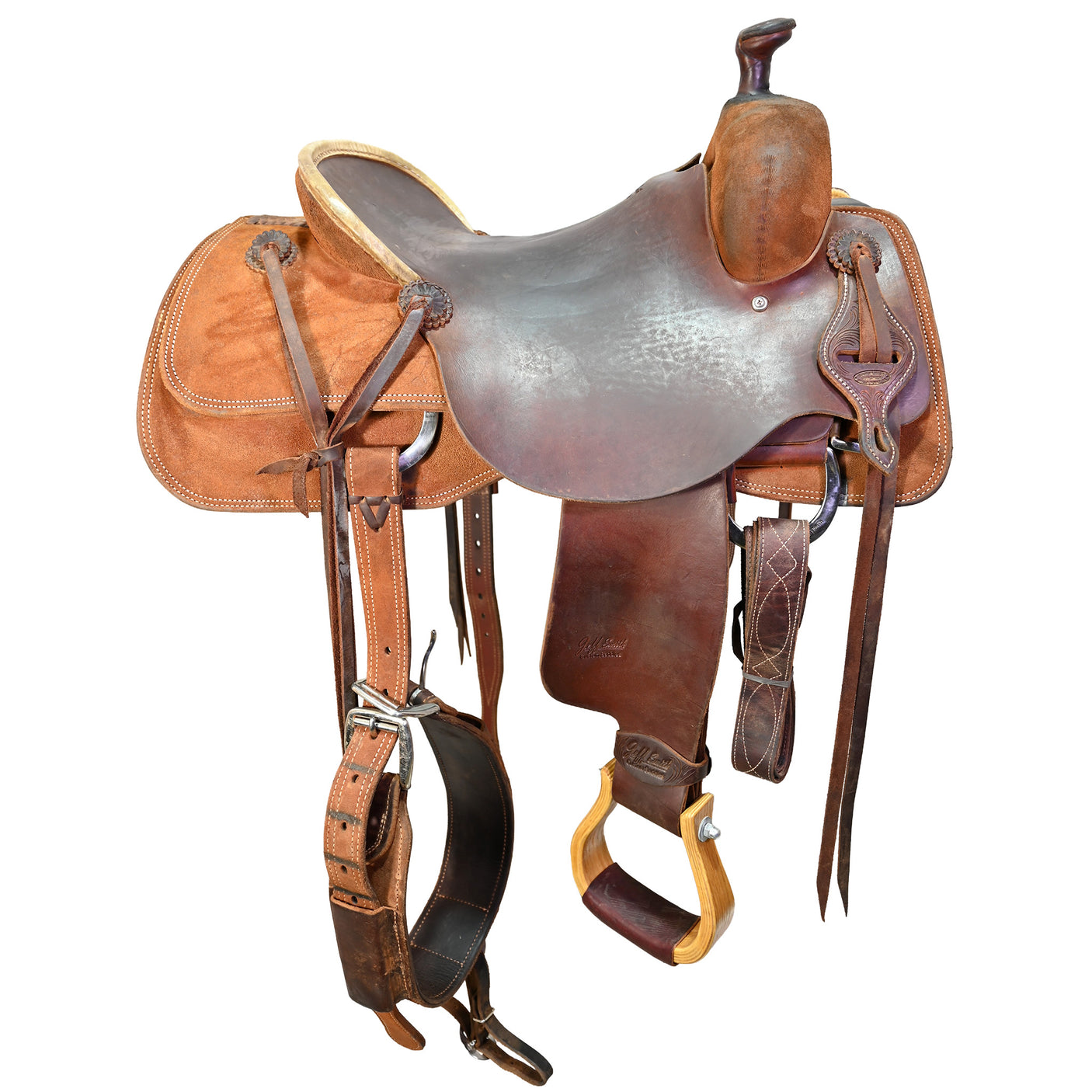 Used 15.75" Jeff Smith Cowhorse Saddle