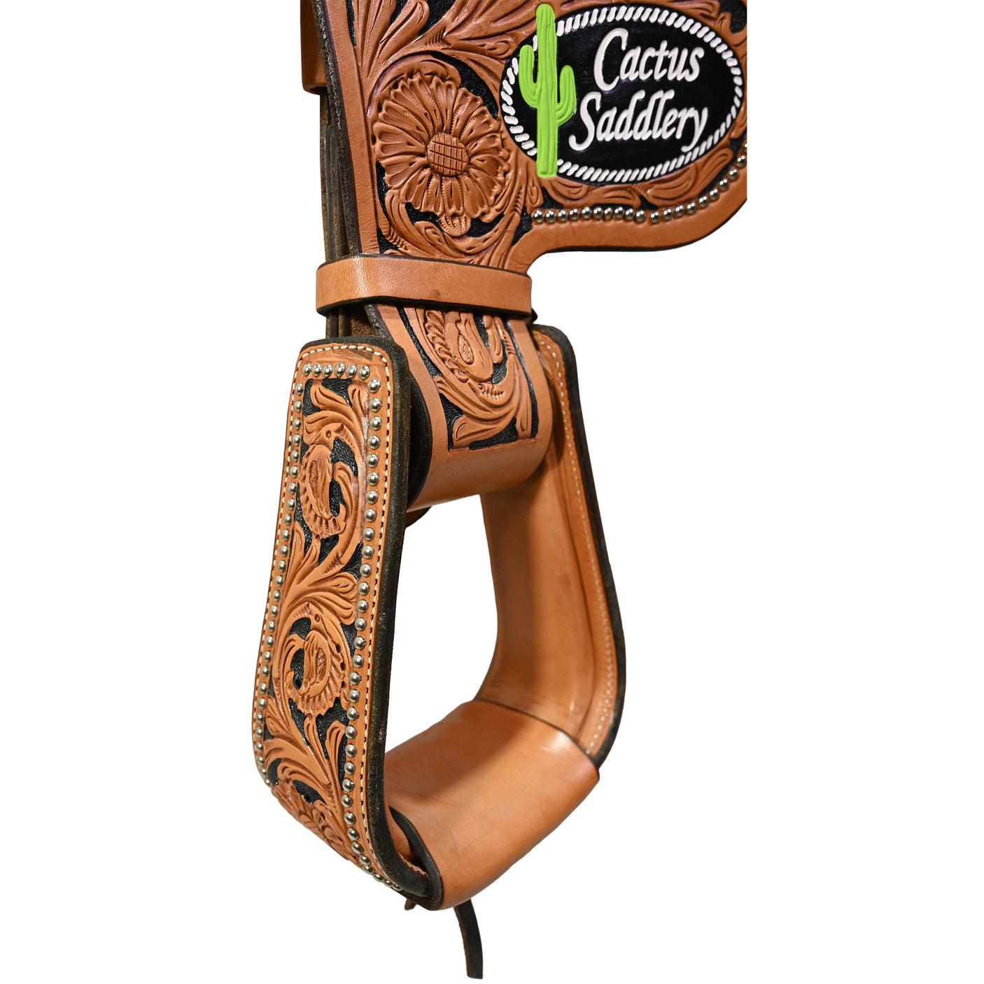 New! 15" Cactus Trophy Team Roping Saddle