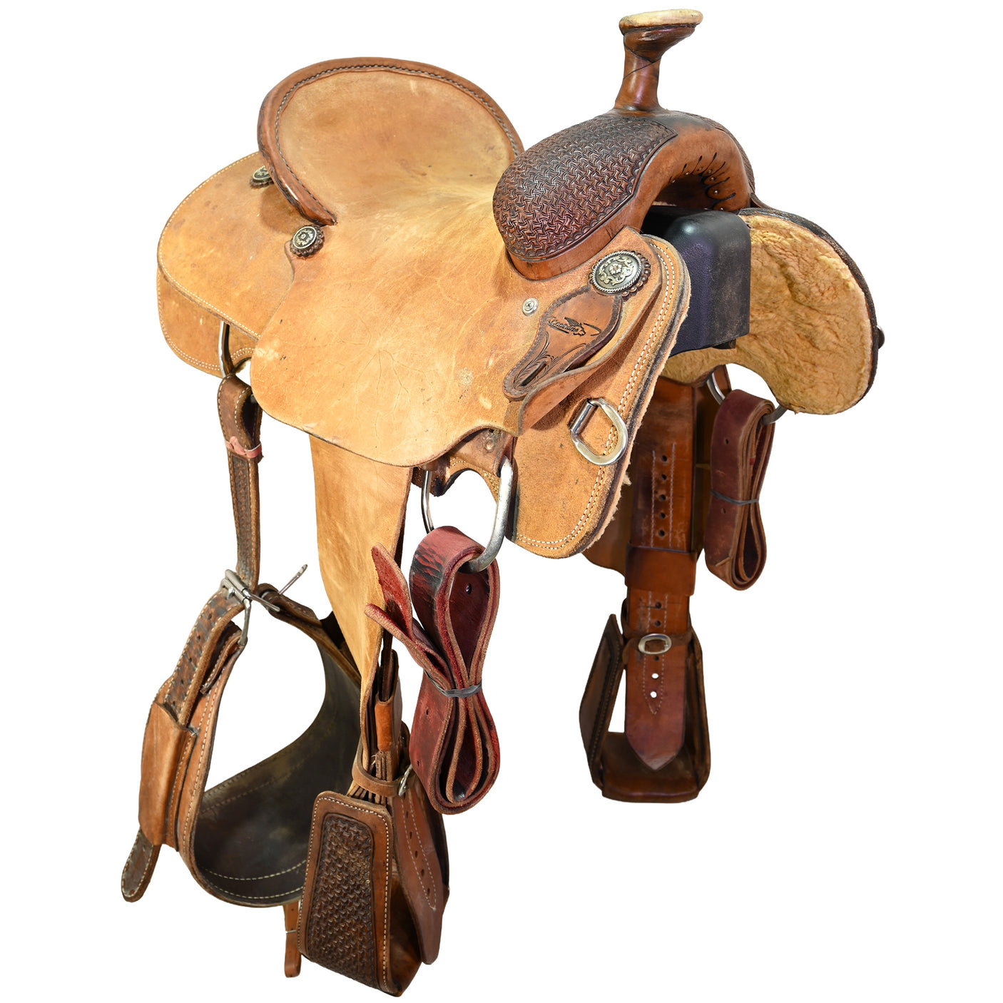 Used 14.5" Coolhorse Team Roping Saddle
