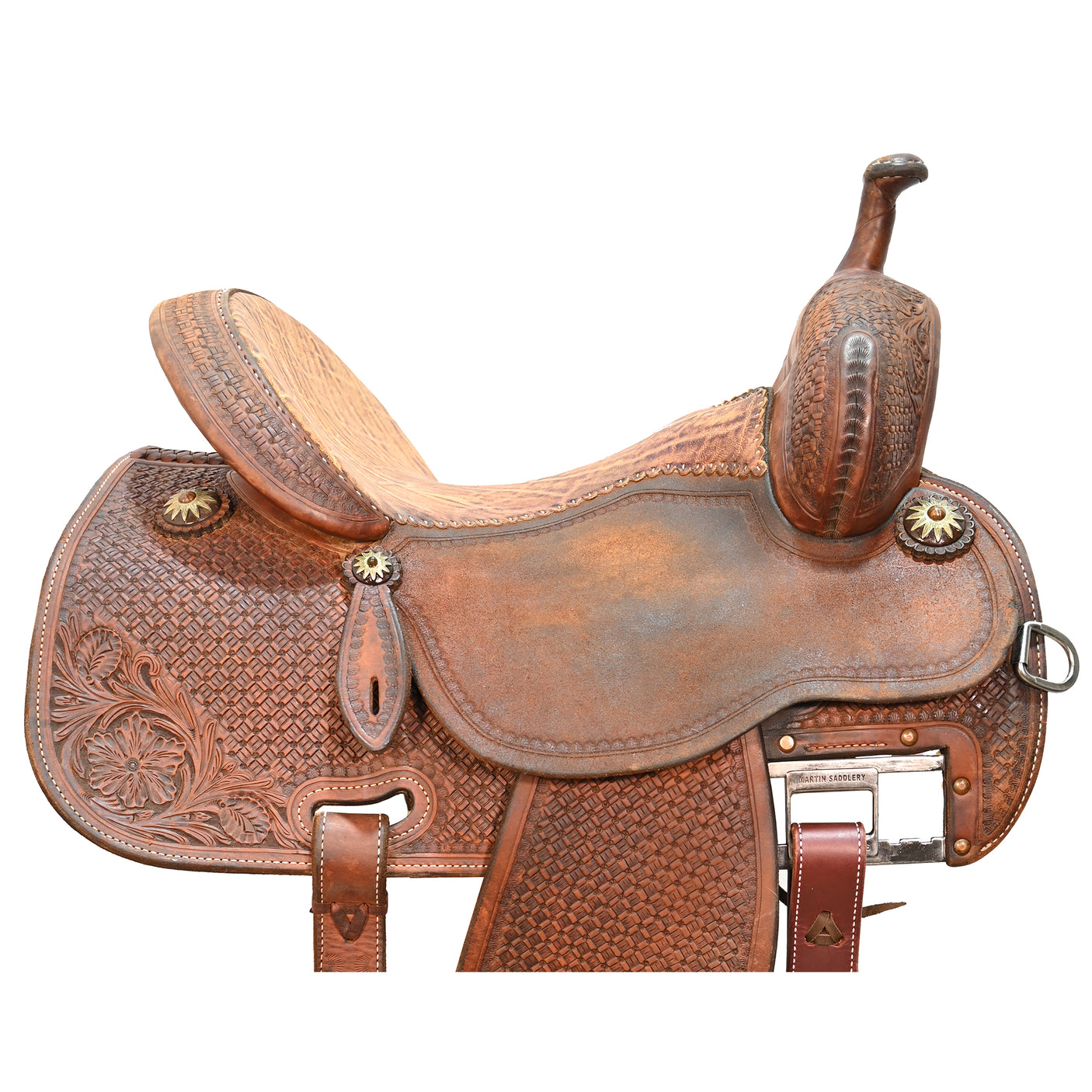 SOLD! Used 14.5" Martin Crown C Barrel Saddle