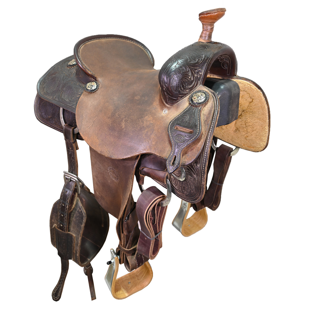 Jeff Smith Team Roping Saddle by Cactus