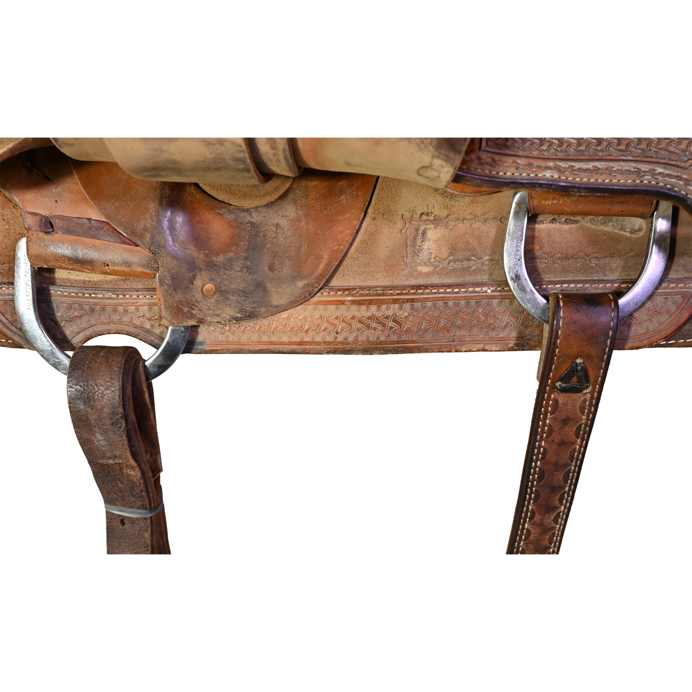 Used 15" Martin Calf Roping Saddle