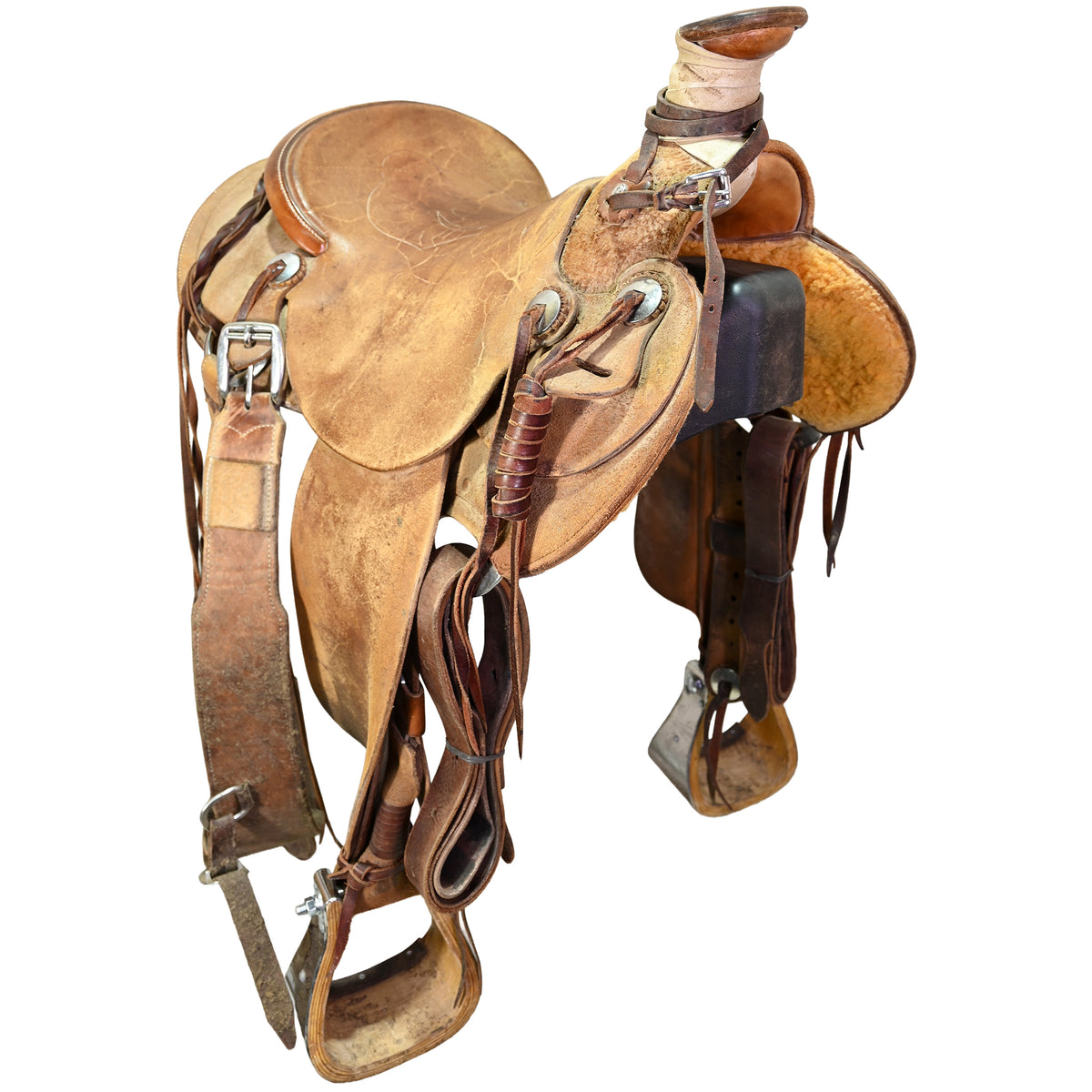 Used 15" Wes Mastic Wade Ranch Saddle